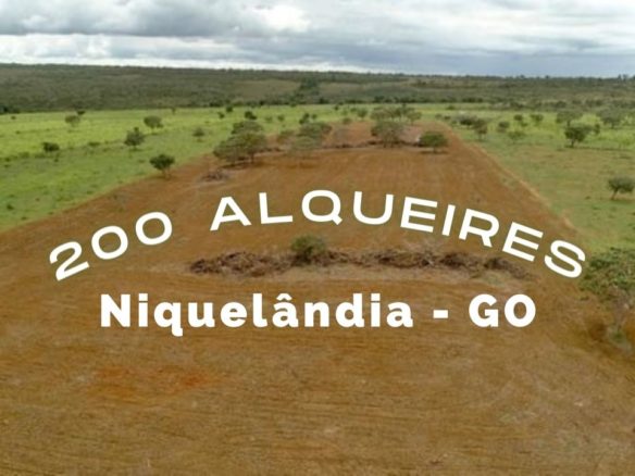 Fazenda 220 Alqueires em Niquelândia – GO